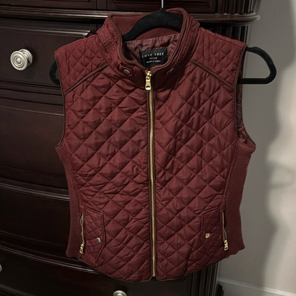 Love Tree Winter Vest